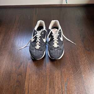 Black Nike Waffles, only worn twice